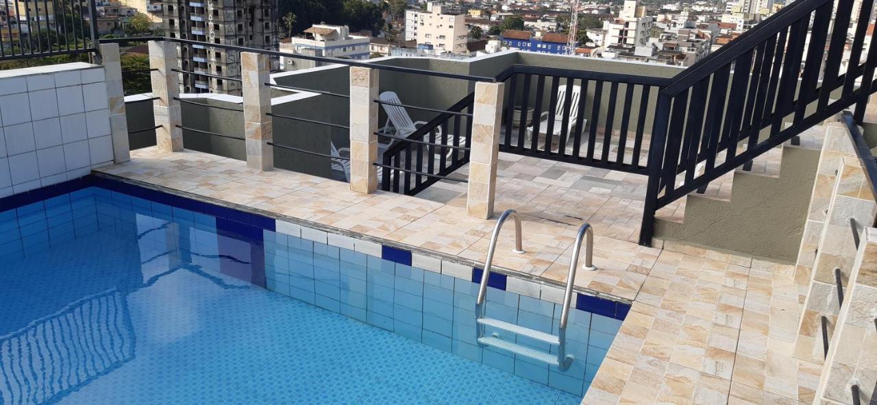 500M Da Praia, Predio Cm Piscina, 1Garagem, Wi-Fi 300 Mbps, Centro De Guaruja, Proximo A Praia E Comercio, Horarios Check-In E Check-Out Flexiveis, Churrasqueira, Ngoại thất bức ảnh