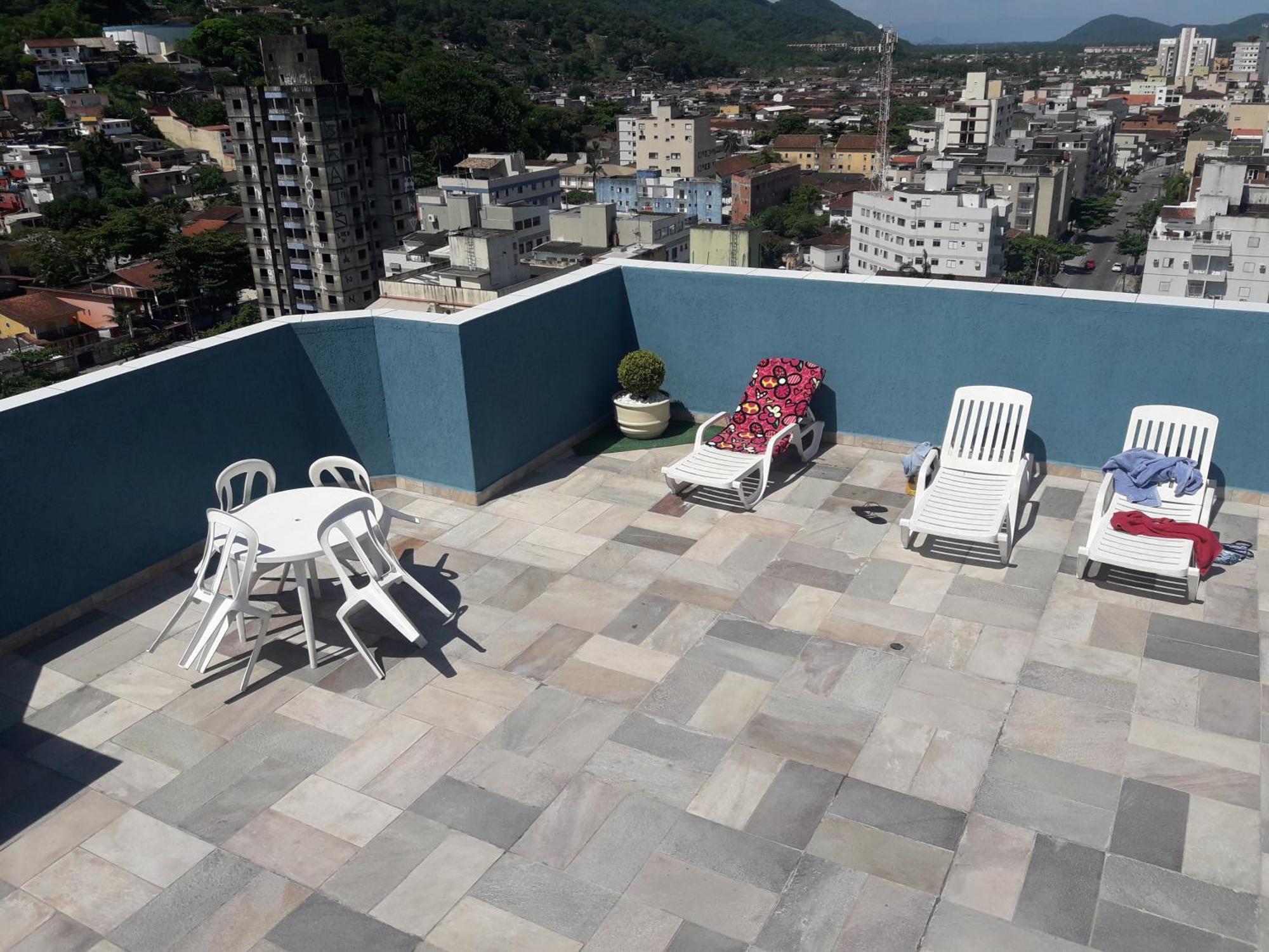 500M Da Praia, Predio Cm Piscina, 1Garagem, Wi-Fi 300 Mbps, Centro De Guaruja, Proximo A Praia E Comercio, Horarios Check-In E Check-Out Flexiveis, Churrasqueira, Ngoại thất bức ảnh
