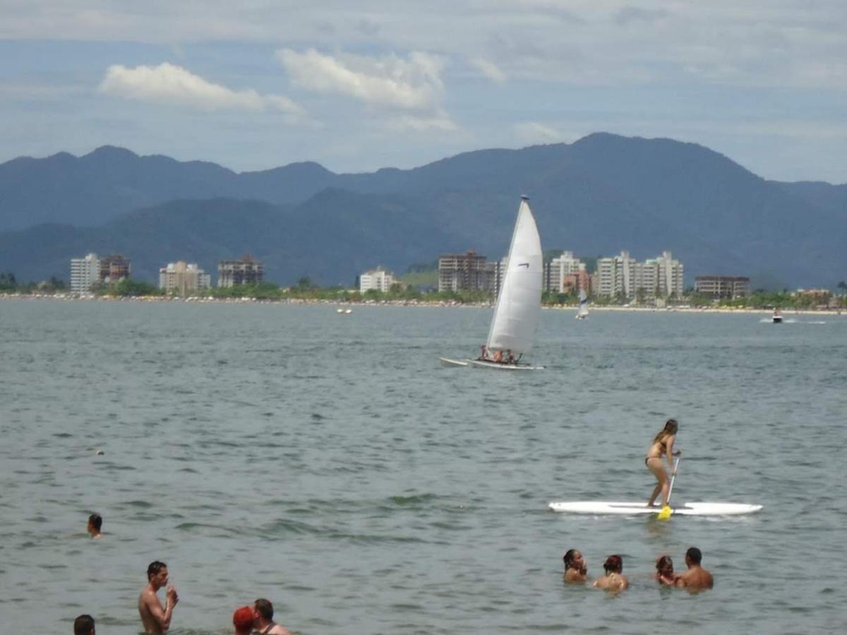500M Da Praia, Predio Cm Piscina, 1Garagem, Wi-Fi 300 Mbps, Centro De Guaruja, Proximo A Praia E Comercio, Horarios Check-In E Check-Out Flexiveis, Churrasqueira, Ngoại thất bức ảnh